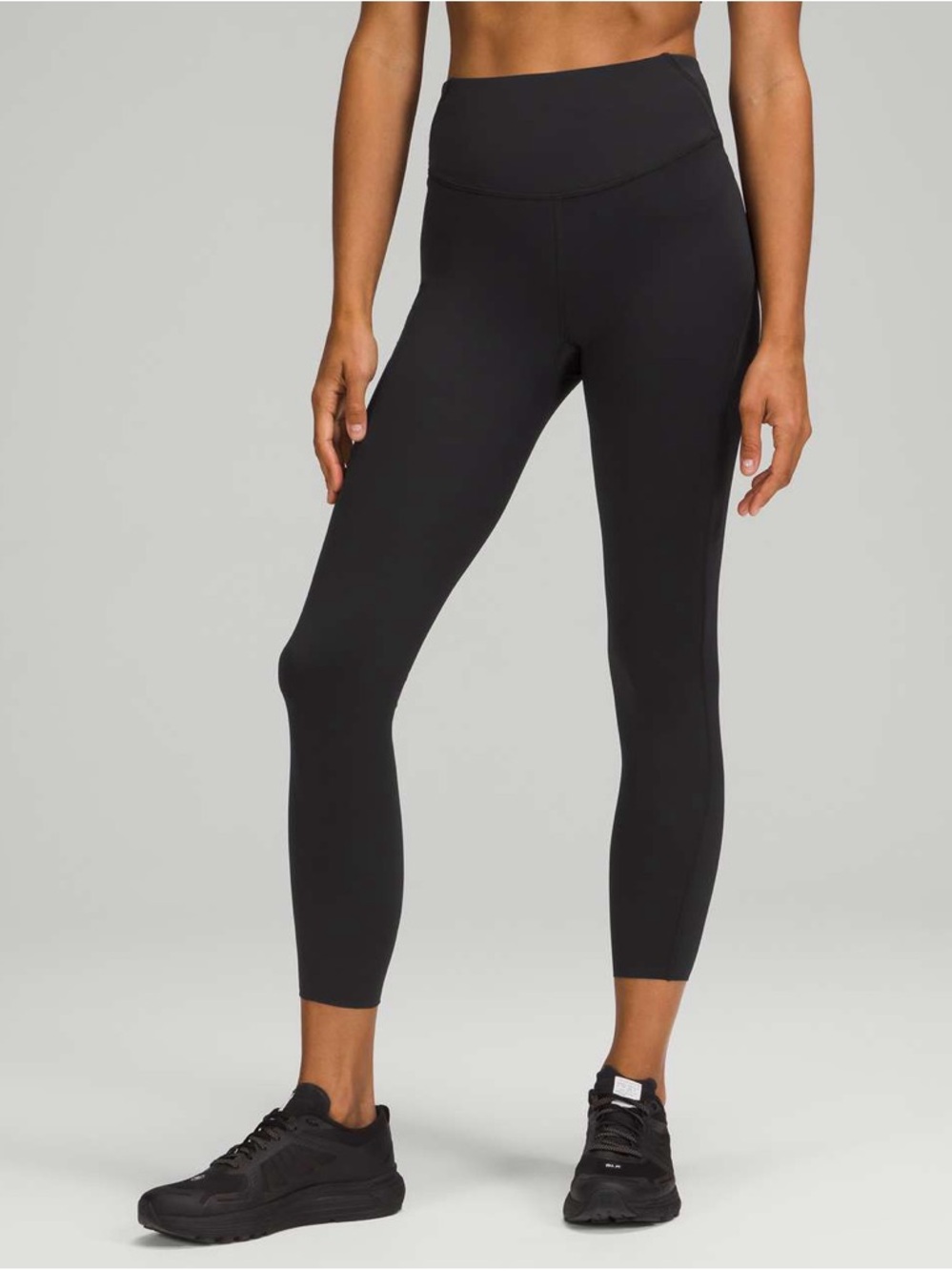 🍋 LULULEMON Black Base Pace High-Rise Tight 25" Size 6